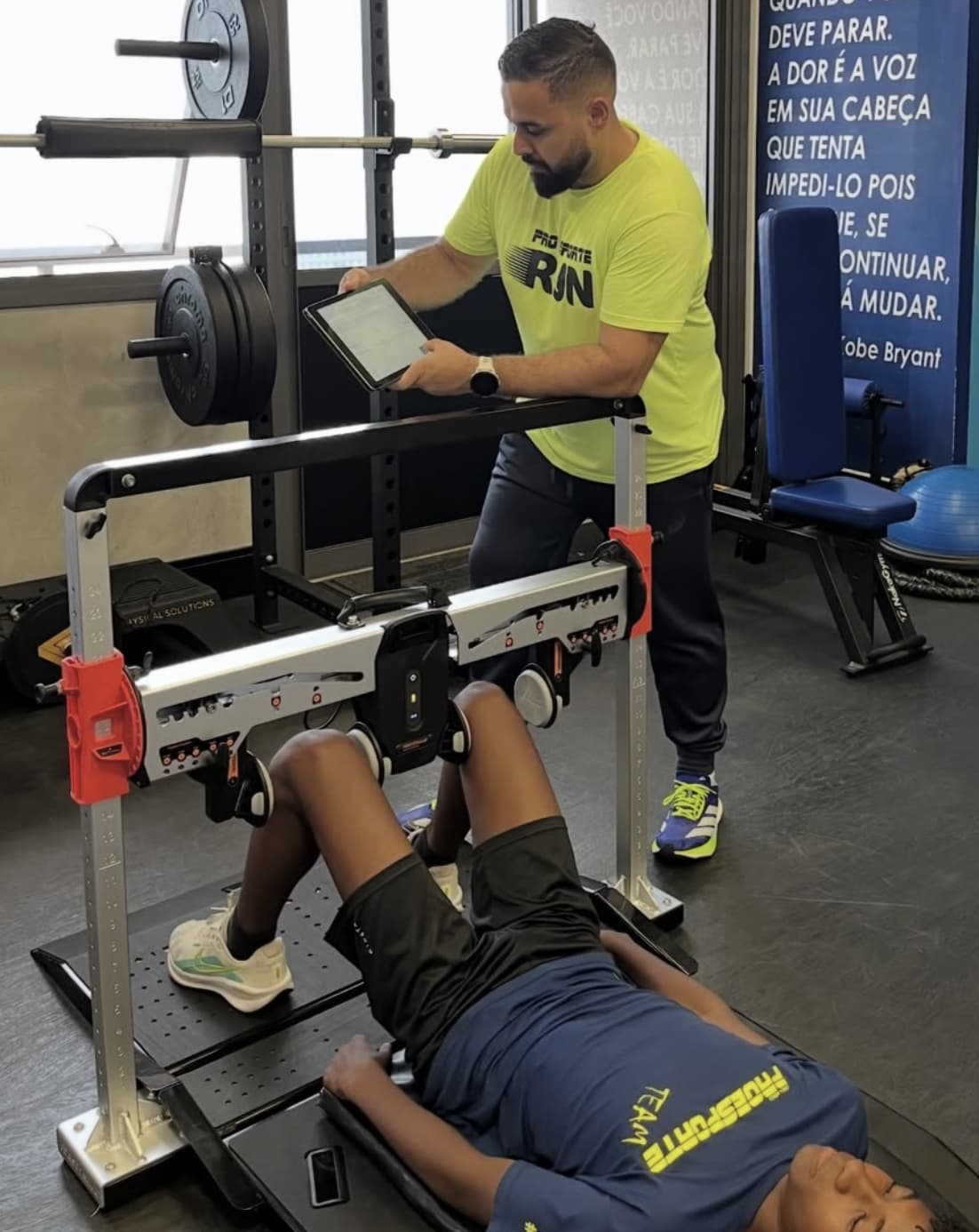 Avaliação funcional e testes de performance na Clínica Pro Esporte