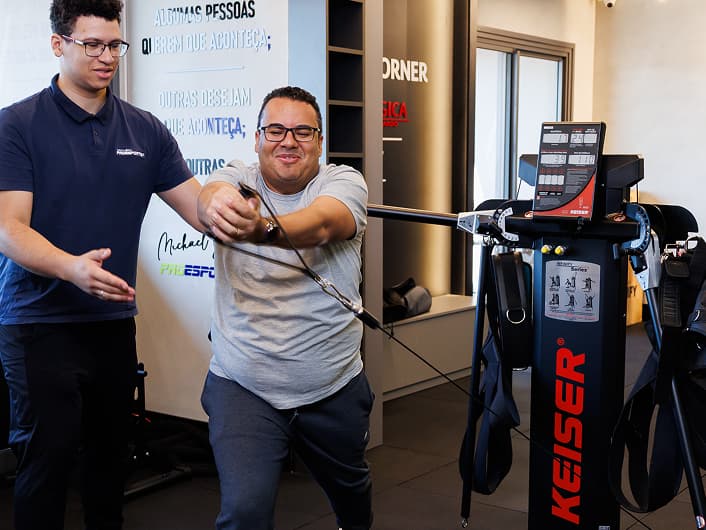 Avaliação de fisiologia do exercício na Clínica Pro Esporte